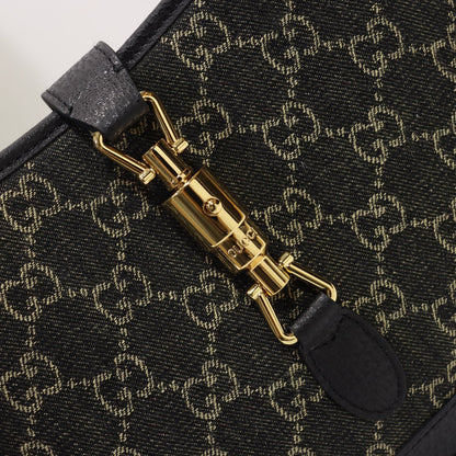 Gucci Jackie 1961 Shoulder Bag - GG Denim