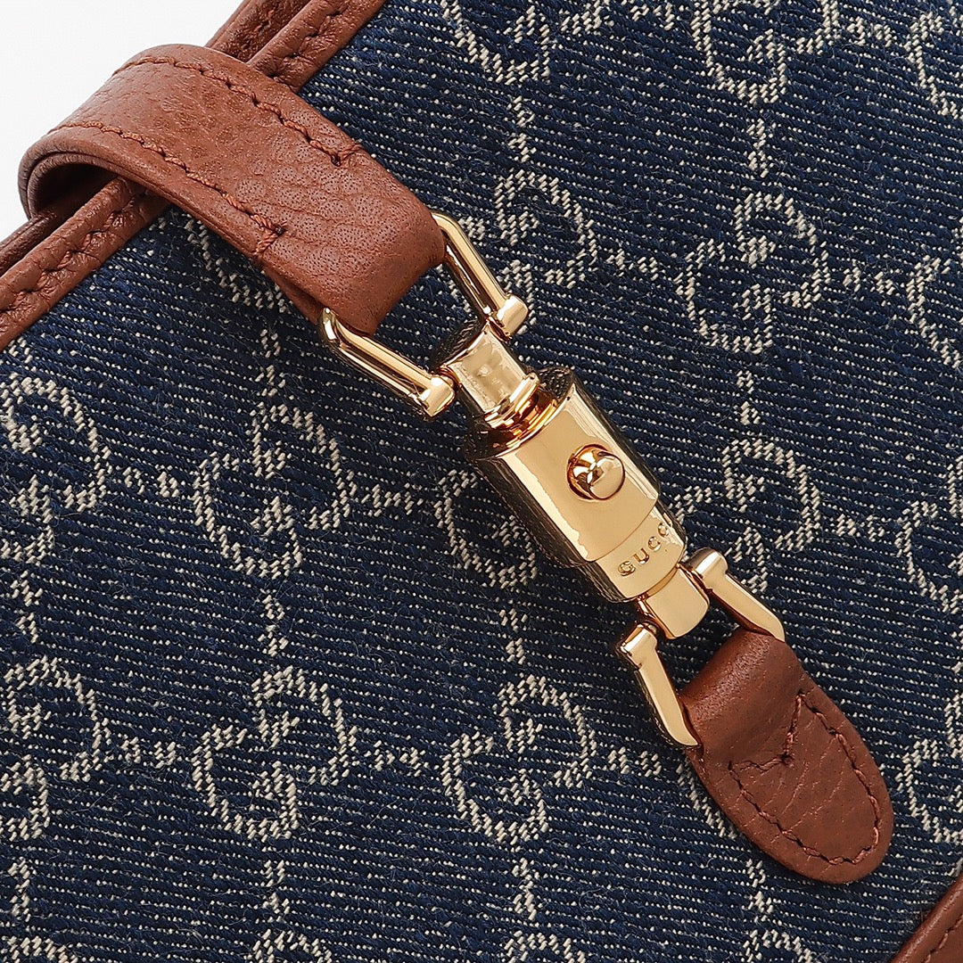 Gucci Jackie 1961 Shoulder Bag - GG Denim
