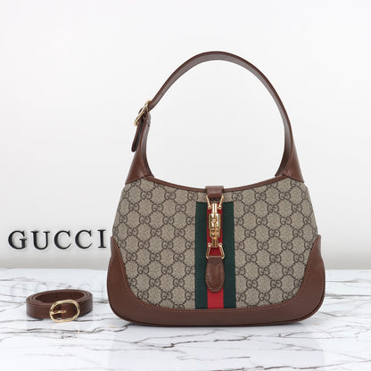 Gucci Jackie 1961 Shoulder Bag - GG Denim