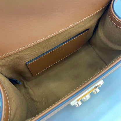 Gucci Padlock GG Embossed Mini Top Handle Bag