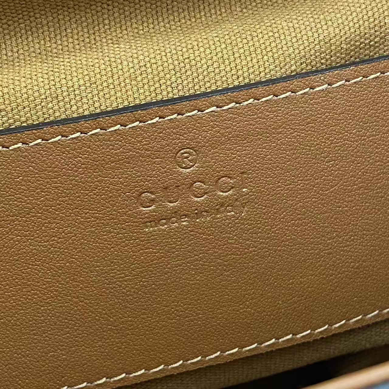 Gucci Padlock GG Embossed Mini Top Handle Bag