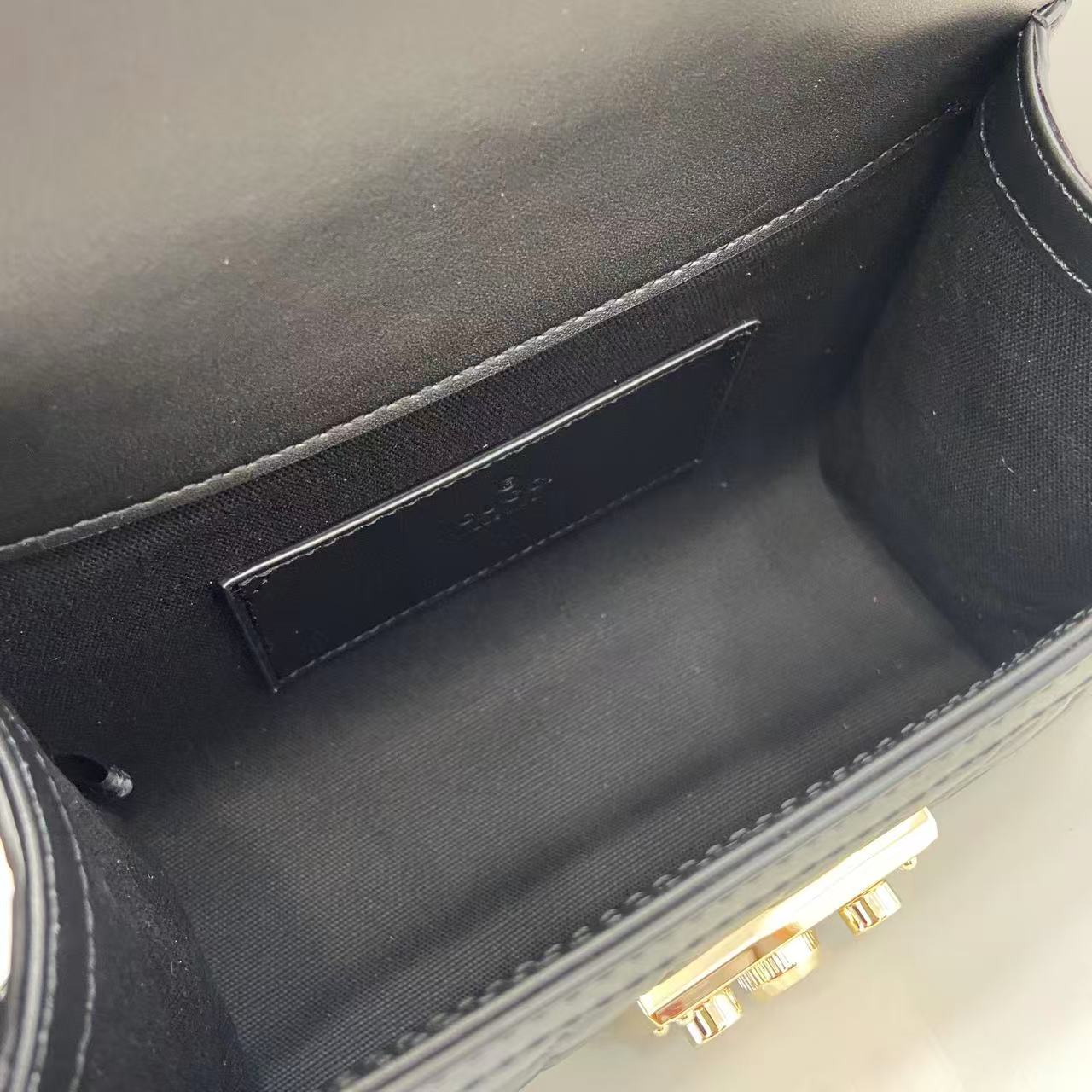Gucci Padlock GG Embossed Mini Top Handle Bag