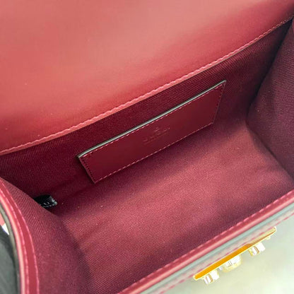 Gucci Padlock GG Embossed Mini Top Handle Bag