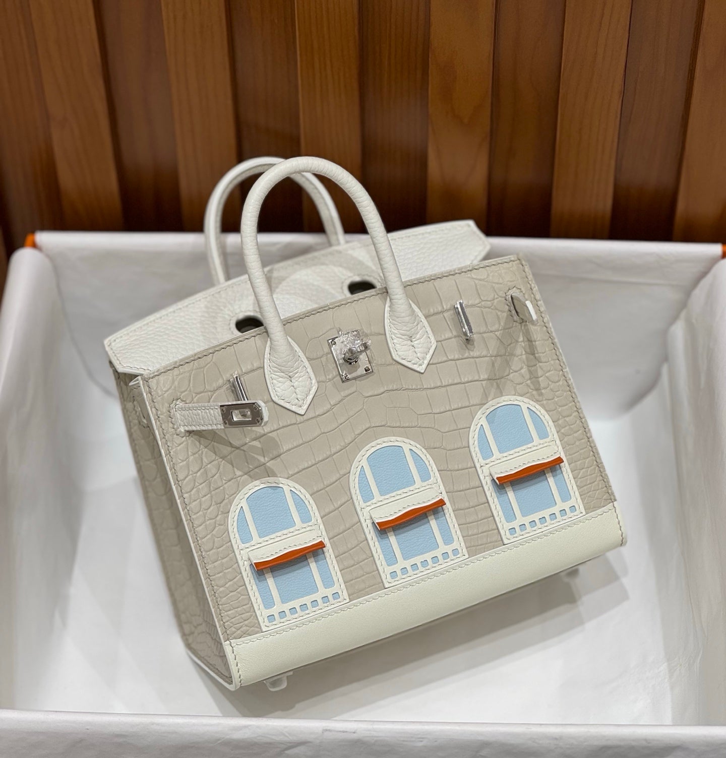 Hermès Birkin 25 Sellier – Faubourg “Maison” Edition