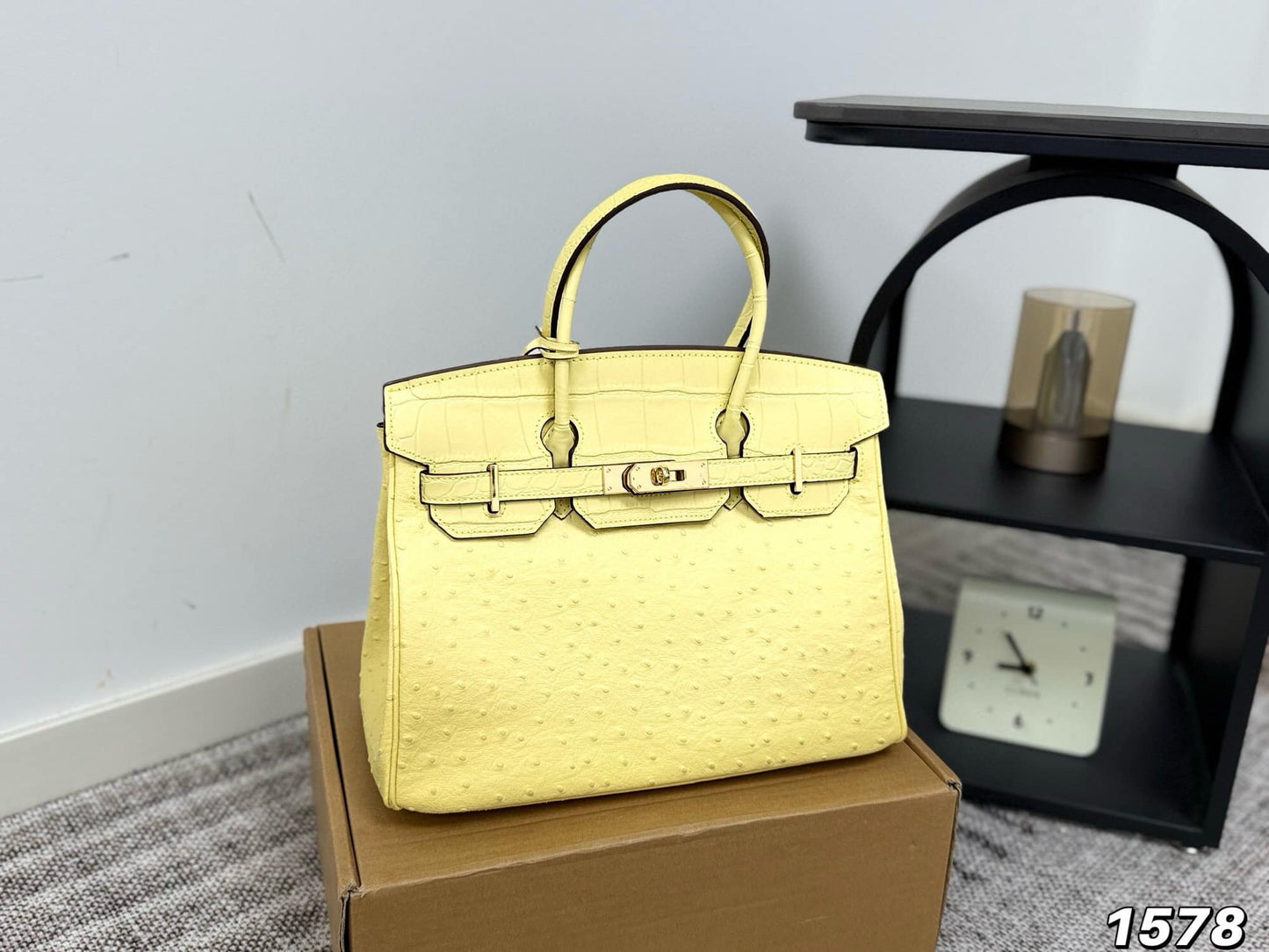 Hermès Birkin 30 Touch – Ostrich & Shiny Crocodile