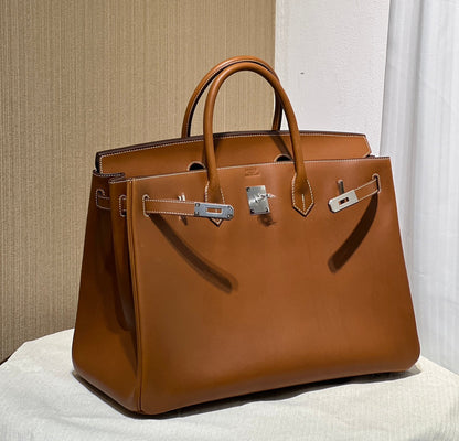 Hermès Birkin 40 – Barenia Faubourg Leather