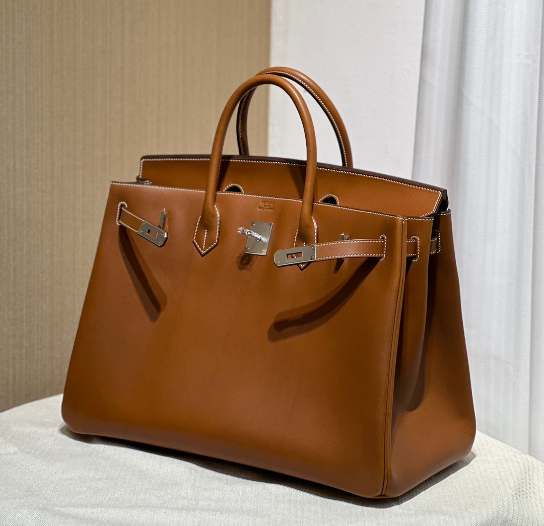 Hermès Birkin 40 – Barenia Faubourg Leather