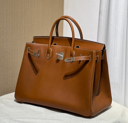 Hermès Birkin 40 – Barenia Faubourg Leather