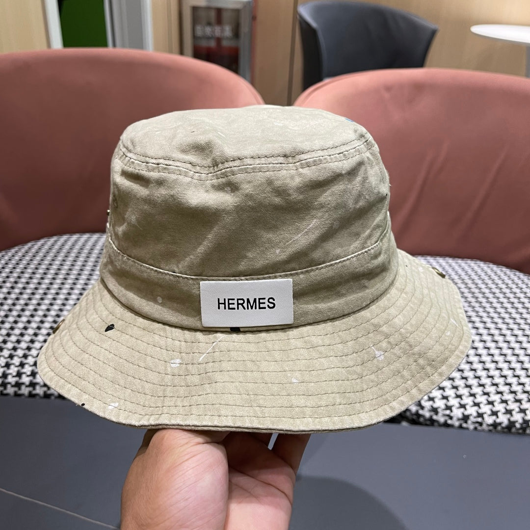 Hermès Canvas Bucket Hat