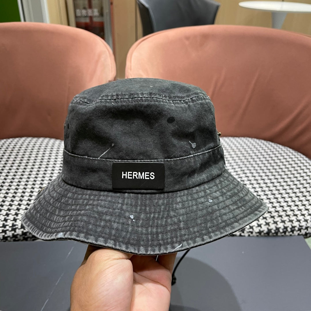 Hermès Canvas Bucket Hat