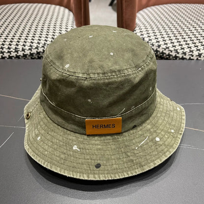 Hermès Canvas Bucket Hat