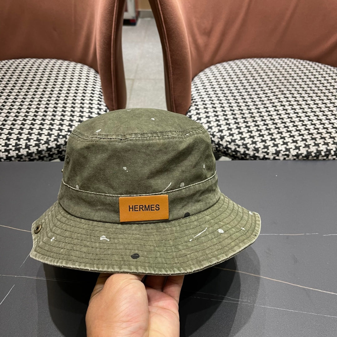 Hermès Canvas Bucket Hat