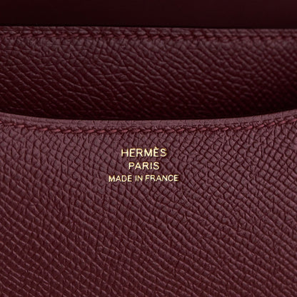 Hermès Constance 18 – Epsom Leather (Rouge H)