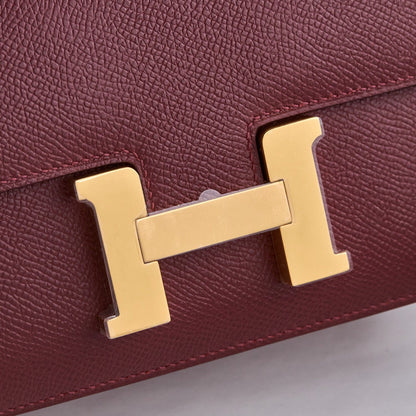 Hermès Constance 18 – Epsom Leather (Rouge H)