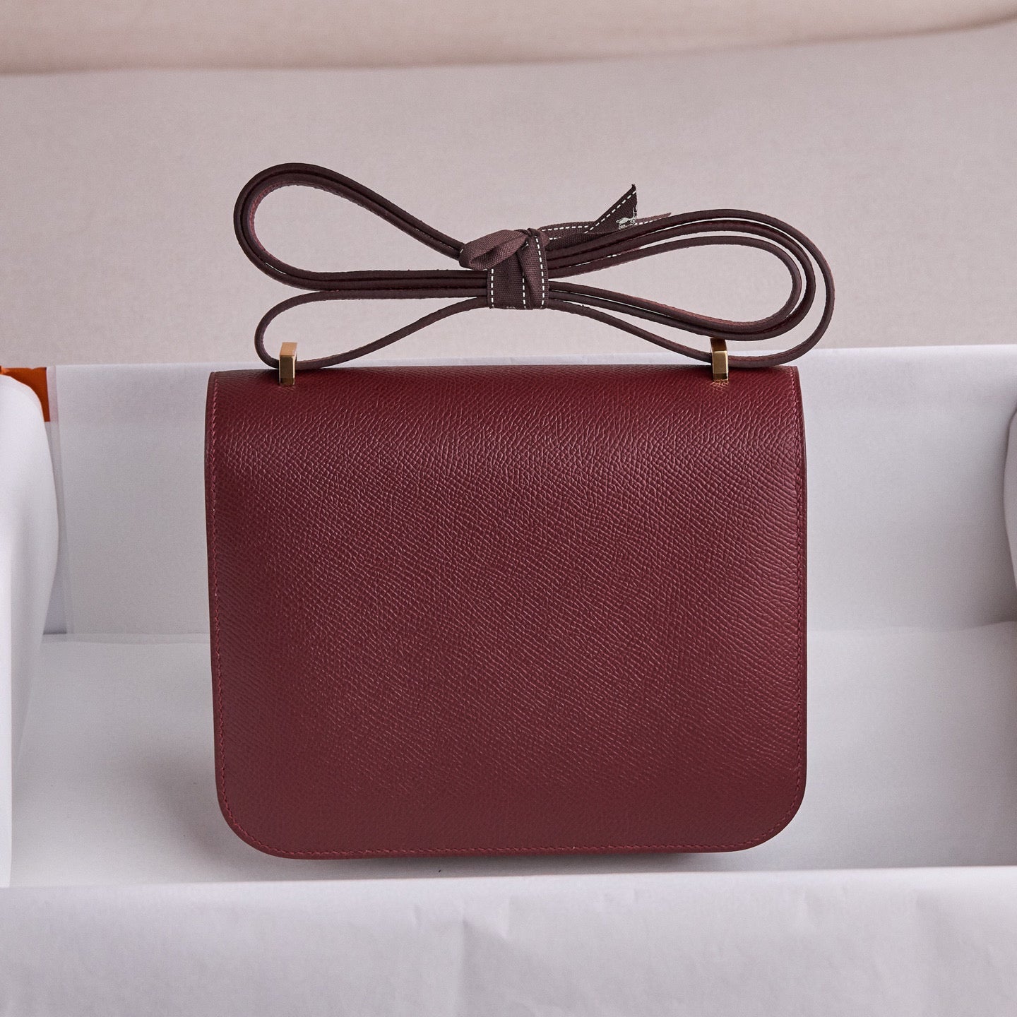Hermès Constance 18 – Epsom Leather (Rouge H)