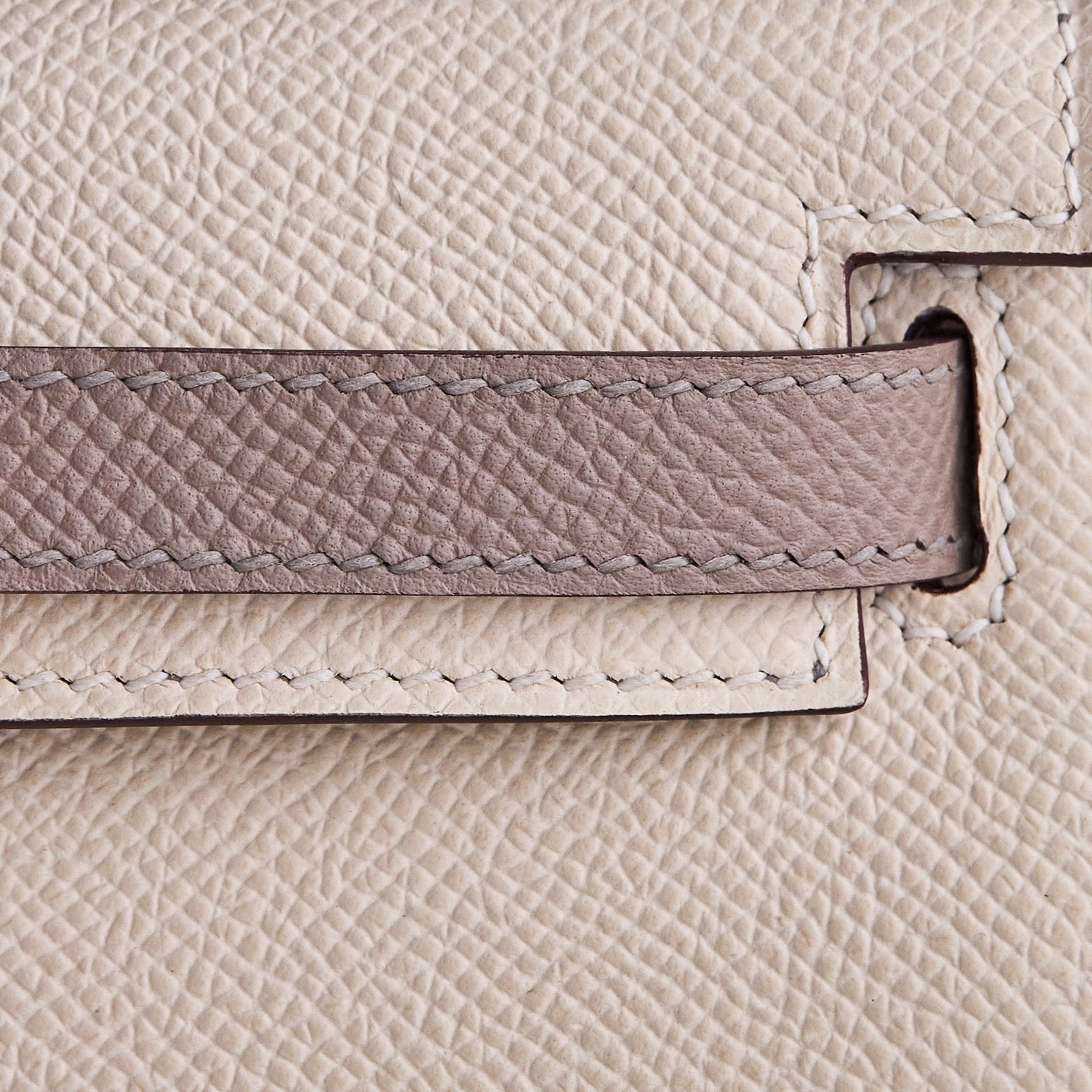 Hermès Kelly 25 Sellier – Craie & Etoupe