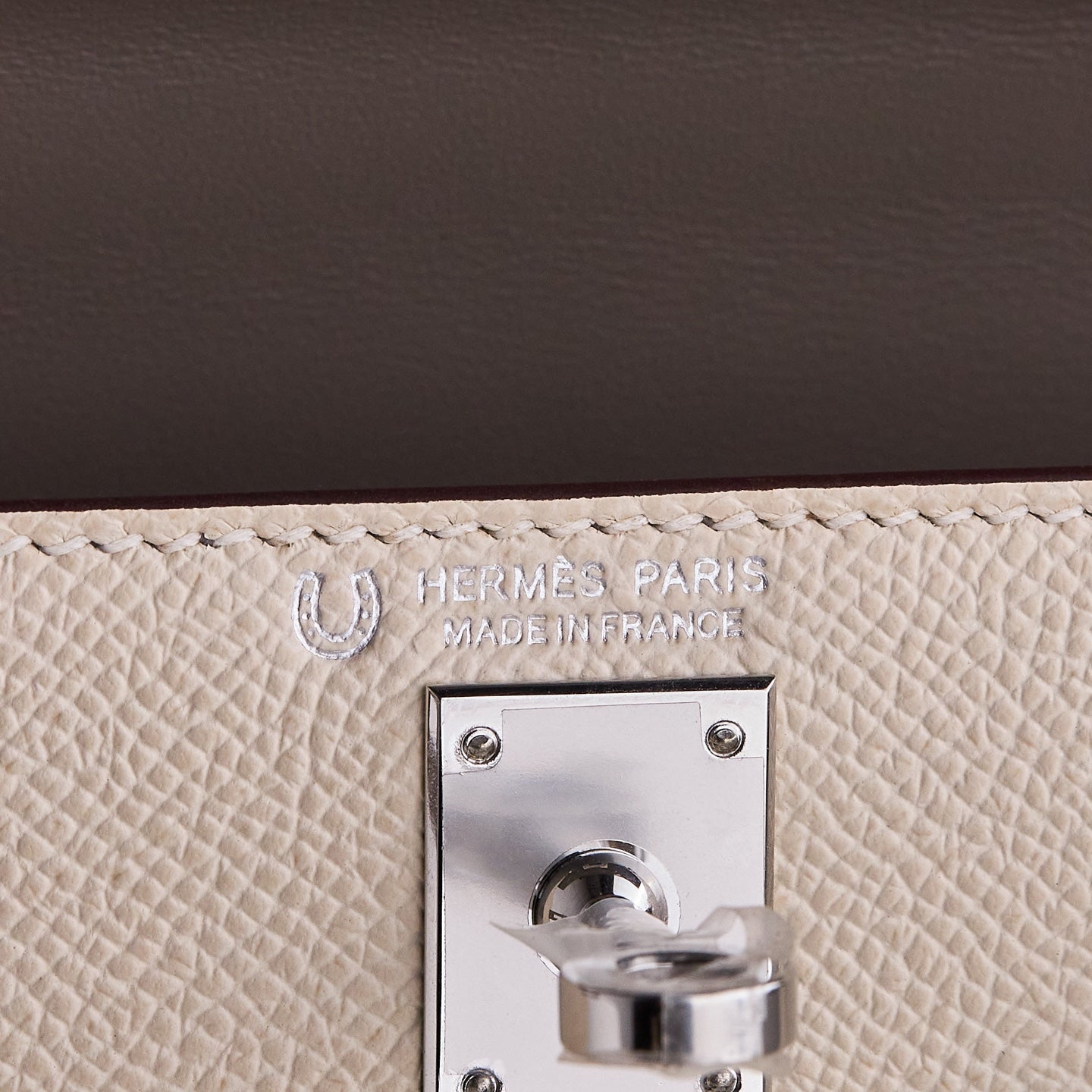 Hermès Kelly 25 Sellier – Craie & Etoupe