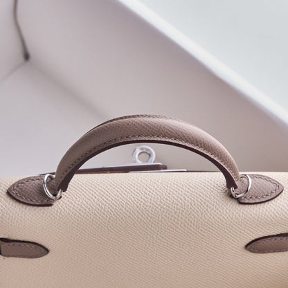 Hermès Kelly 25 Sellier – Craie & Etoupe