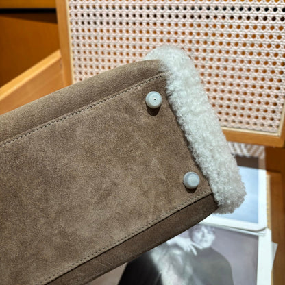 Hermès Kelly 35 Teddy Shearling bag