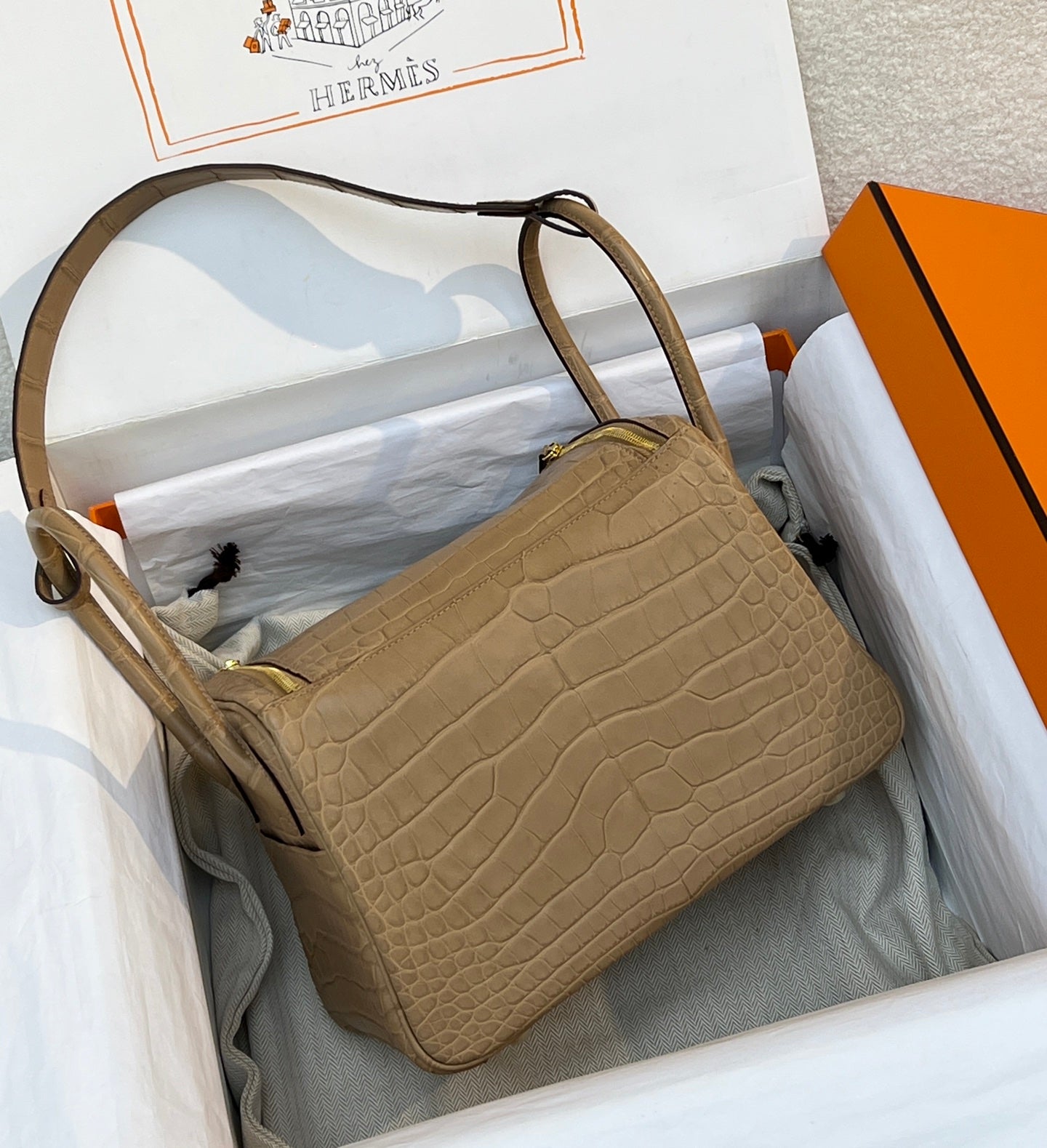 Hermès Lindy 26 – Matte Alligator