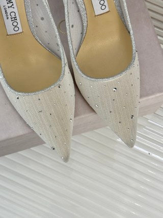 Jimmy Choo Classic Mesh High Heels