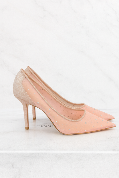 Jimmy-Choo-Classic-Mesh-High-Heels-