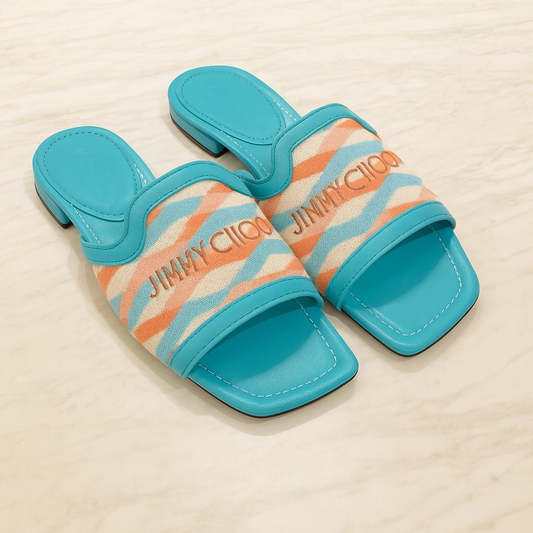 Jimmy-Choo-Diamond-Flat-Slides-