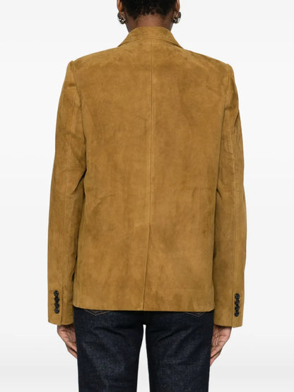 Khaite Brushed Suede Blazer