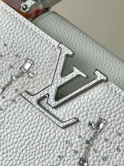 LOUIS VUITTON Capucines BB – Crystal Embellishments
