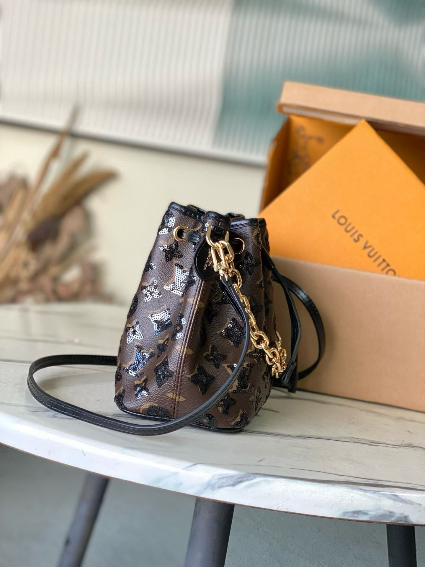 LOUIS VUITTON Noé BB Bucket Bag