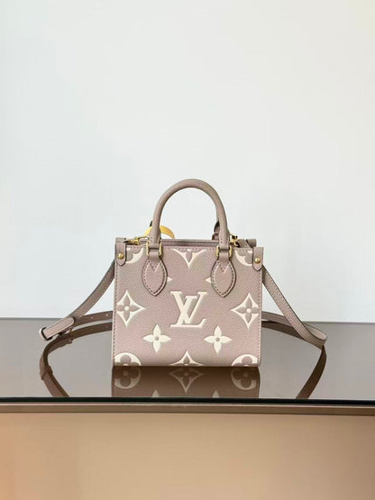 LOUIS VUITTON OnTheGo BB – Monogram Empreinte Bicolor