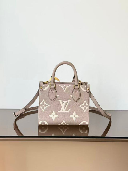 LOUIS VUITTON OnTheGo BB – Monogram Empreinte Bicolor