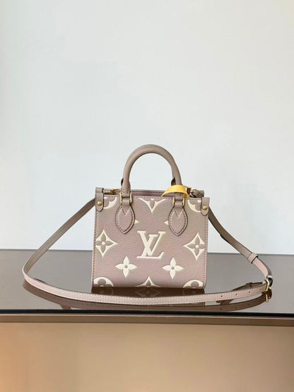 LOUIS VUITTON OnTheGo BB – Monogram Empreinte Bicolor