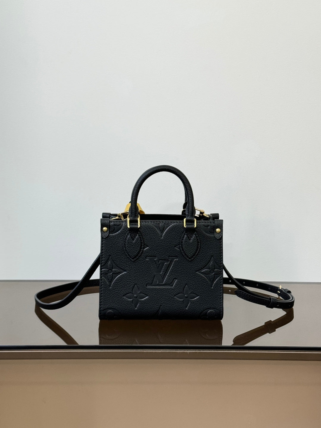 LOUIS VUITTON OnTheGo BB – Monogram Empreinte Leather Black