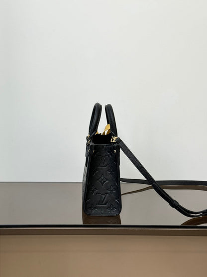 LOUIS VUITTON OnTheGo BB – Monogram Empreinte Leather Black
