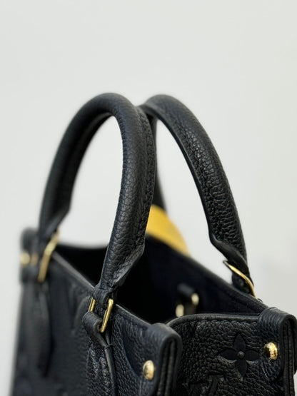 LOUIS VUITTON OnTheGo BB – Monogram Empreinte Leather Black