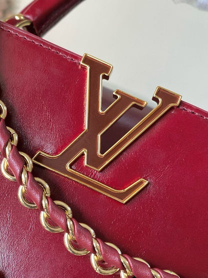 LOUIS VUITTON Capucines East-West – Cowhide Leather