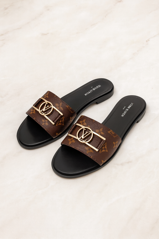 LV Circle Lock It Flats