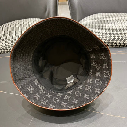 LV Monogram Denim Bucket Hat