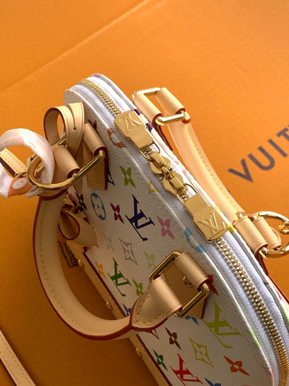 LV x TM Alma BB in Multicolor Monogram Canvas