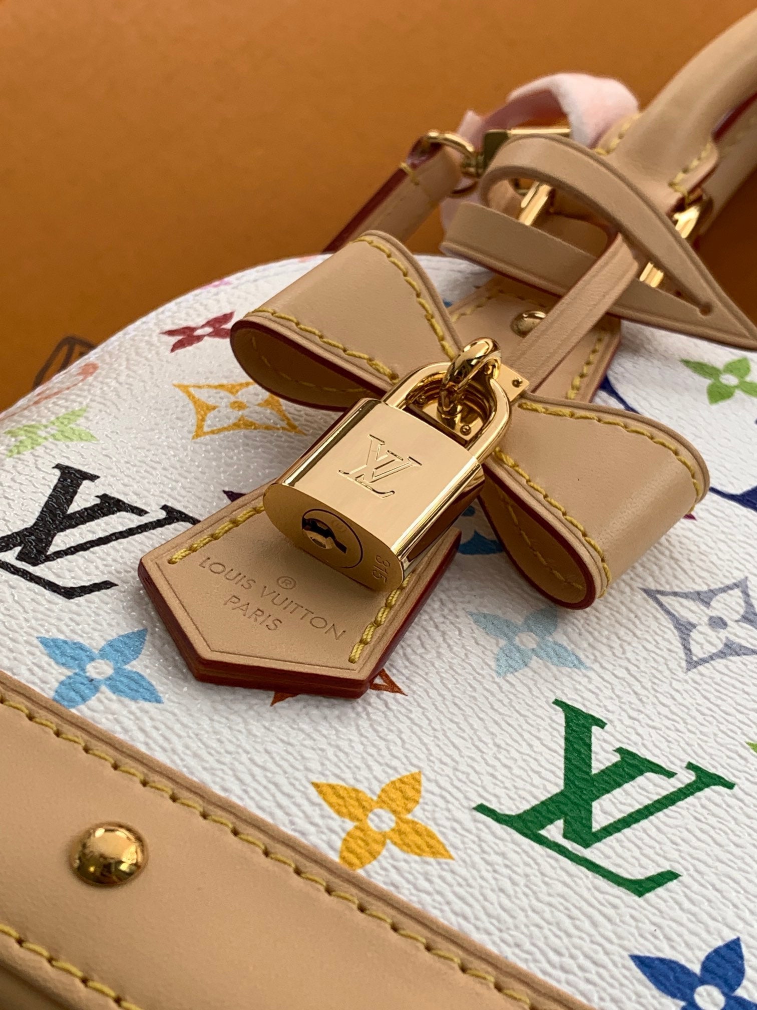 LV x TM Alma BB in Multicolor Monogram Canvas