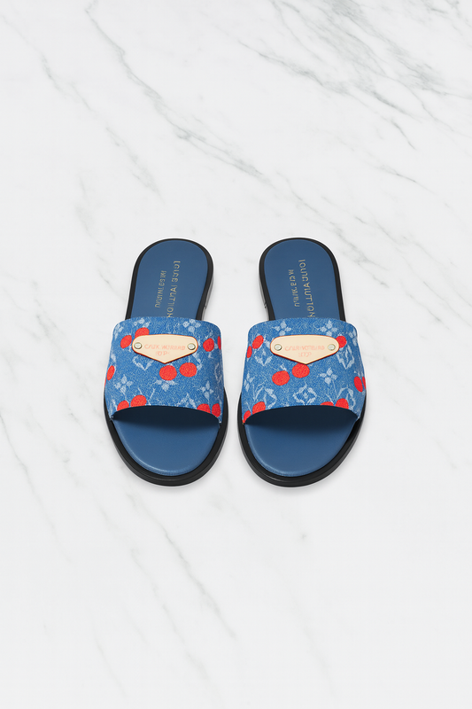 LV x TM Lily Flat Slides