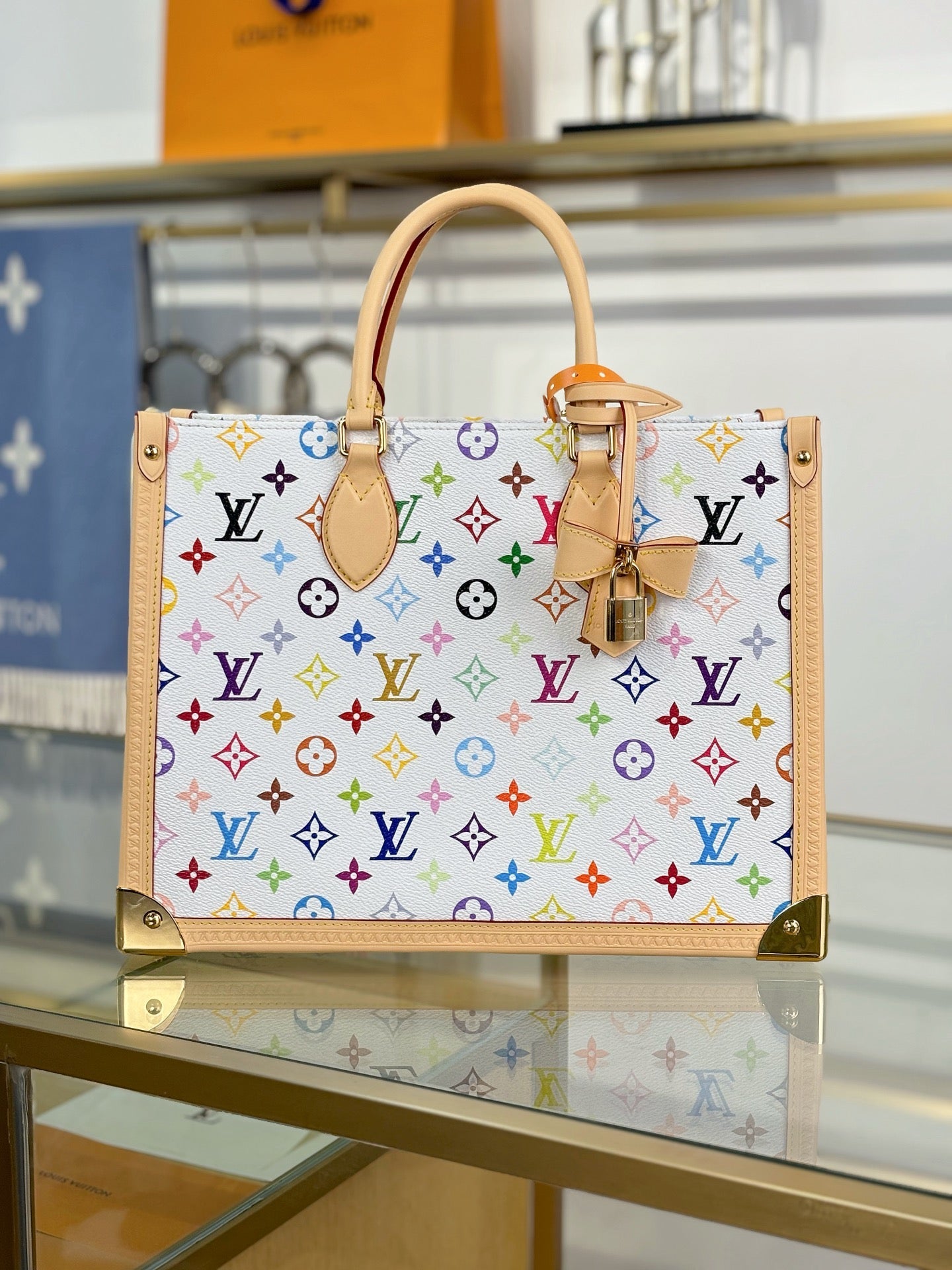 LV x TM OnTheGo MM Other Monogram Canvas Bag