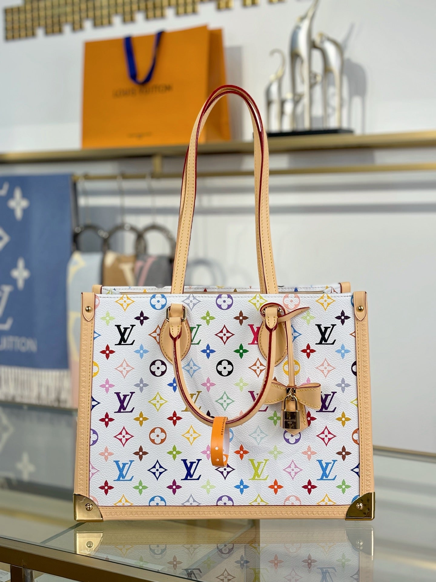 LV x TM OnTheGo MM Other Monogram Canvas Bag