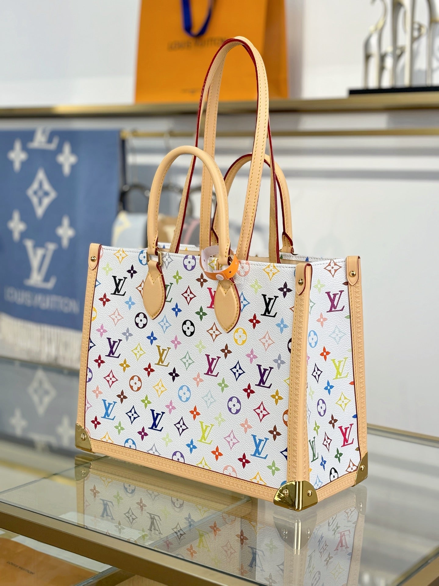 LV x TM OnTheGo MM Other Monogram Canvas Bag