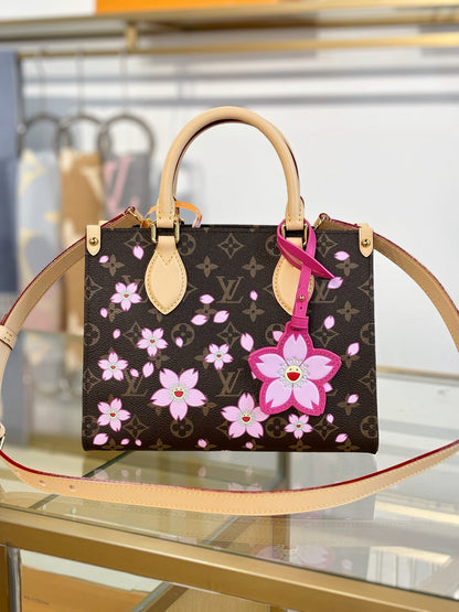 LV x TM OnTheGo PM Monogram Bag