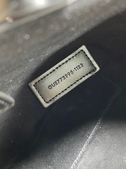 Saint Laurent Toy Shopping Mini Leather Tote Bag