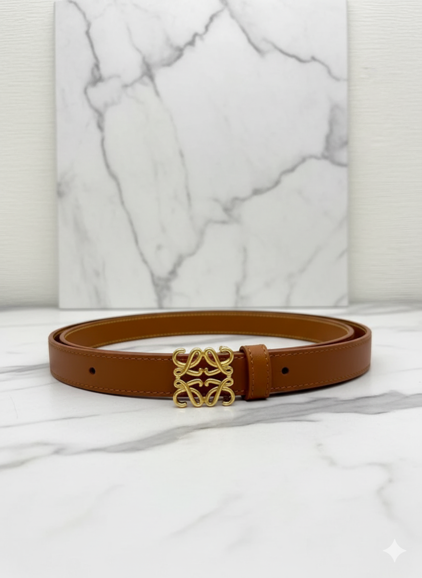 Loewe Anagram Buckle Belt
