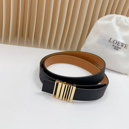 Loewe Anagram Calfskin Reversible Belt