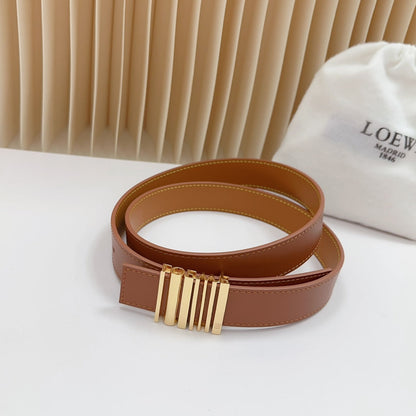Loewe Anagram Calfskin Reversible Belt